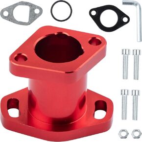 SOFO Predator 212 برغي حشية مدخل أنبوب السحب - جزء سباق الأداء لهوندا GX160 GX200 Coleman ct200u لمحركات استنساخ 6.5HP OHV الصينية 196cc (أحمر) in Kuwait