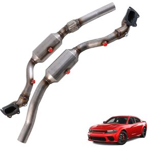 Front Exhaust Manifold Catalytic Converter For 2011 2012 2013 2014 2015 2016 2017 Dodge Charger 3.6L (Left & Right)