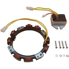 Alternator Coil Stator Electrical Voltage Regulator for 394890 592830 696458 691064 393295 845907 797375 393374 691185 799147 797182 JD GT235 LT166 10 13 16 Amp 23-293