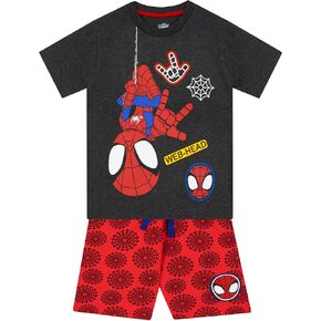 Marvel Spidey And His Amazing Friends Shirt And Shorts | Boys Shorts Set | Spiderman Outfit