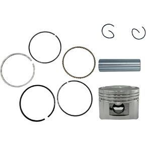 LF125 LF124 LF120 Motorcycle 52.4mm Piston 14mm Pin Piston Ring Set For Lifan 125cc 1P52FMI Horizontal Engine Dirt Pit Bike ATV