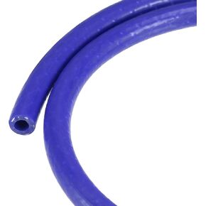 MECCANIXITY Silicone Vacuum Tubing Heater Hose 1/4" ID 3.3ft 101psi 392F Blue Reinforced High Temperature for Engine