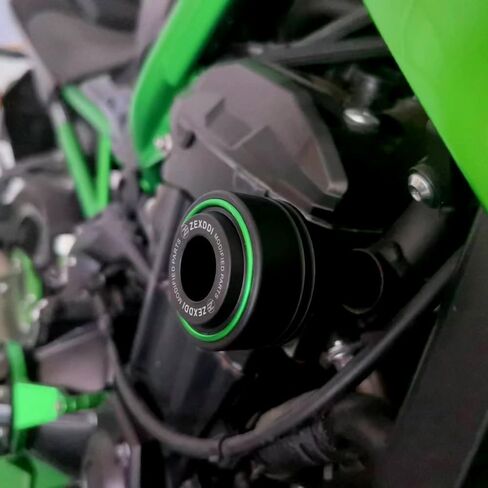 Motorcycle Frame Sliders Crash Pad Falling Protection Fit For Kawasaki Ninja 650 Ninja650 KRT Ninja 650L EX650 Z650 Z 650 2017-2022 2023 2024 (For Ninja650/Z650 Green) in Saudi Arabia