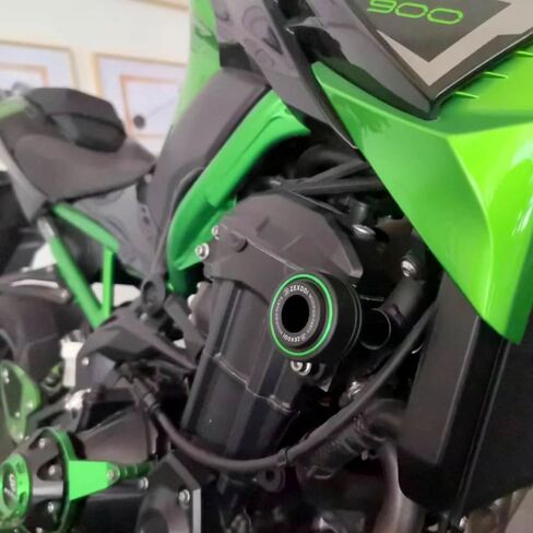 Motorcycle Frame Sliders Crash Pad Falling Protection Fit For Kawasaki Ninja 650 Ninja650 KRT Ninja 650L EX650 Z650 Z 650 2017-2022 2023 2024 (For Ninja650/Z650 Green) in Saudi Arabia
