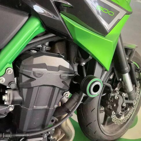 Motorcycle Frame Sliders Crash Pad Falling Protection Fit For Kawasaki Ninja 650 Ninja650 KRT Ninja 650L EX650 Z650 Z 650 2017-2022 2023 2024 (For Ninja650/Z650 Green) in Saudi Arabia