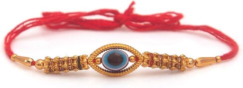 Rakhi For Brother Set of 2 With Greeting Card, Beautiful Designer Raksha Bandhan Rakhi Gift Set For Brother Bhaiya Bhai Bro, Traditional Indian Style Rakshbandhan Rakhi Gifts For Brother in Saudi Arabia
