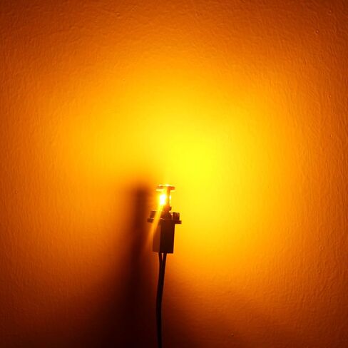 10x T10 168 194 لمبات LED، علامة جانبية صفراء كهرمانية، ترخيص، مصابيح داخلية 194NA 168NA 2825 W5W 175 194A 168A 12V مصابيح فائقة السطوع in Kuwait