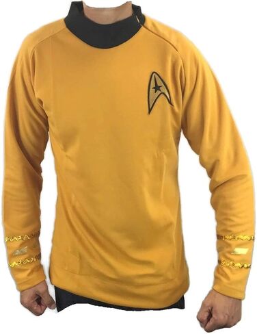 زي القميص الأصفر الكلاسيكي للكابتن الفضائي، زي تنكري TOS in Kuwait