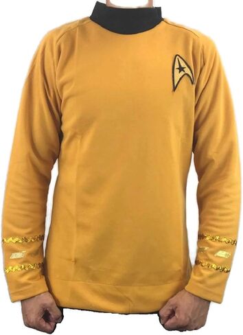 زي القميص الأصفر الكلاسيكي للكابتن الفضائي، زي تنكري TOS in Kuwait