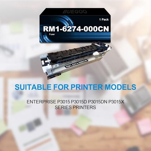 مجموعة وحدة الصهر RM1-6274 متوافقة مع طابعة الليزر P3015 P3015d P3015dn P3015x LBP6780dn MF515dw LBP3560 LBP3580 طقم الصيانة | 1 حزمة in Kuwait