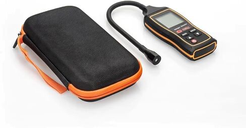 كاشف تسرب المبرد - جهاز HVAC/Auto وهالوجين متقدم مع شاشة LCD، يكتشف بدقة R22، R32، R134A، مثالي للاستخدام الاحترافي والمنزلي، استجابة سريعة. in Kuwait