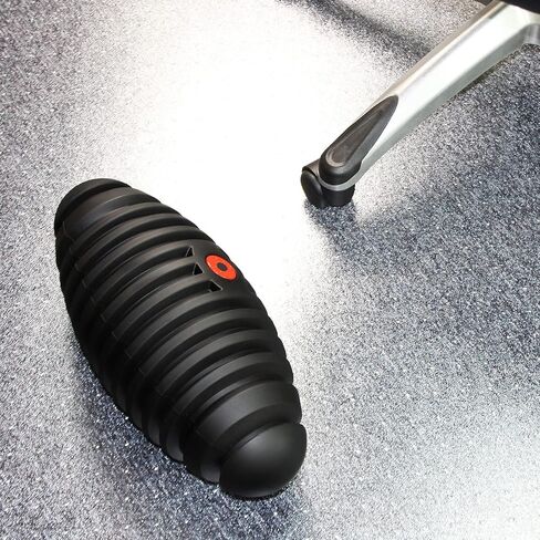 مسند قدم ديناميكي نشط من Floortex AFS-TEX، مسند قدم مريح للحفاظ على نشاطك أثناء الجلوس - 7 بوصة × 16 بوصة، أسود in Kuwait