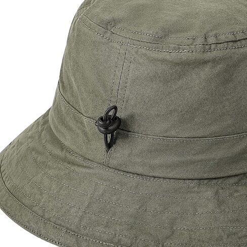 قبعة دلو من القطن المغسول للرجال من VOBOOM، قبعة Boonie قابلة للتعبئة للحماية من الشمس (أخضر جيشي) in Kuwait