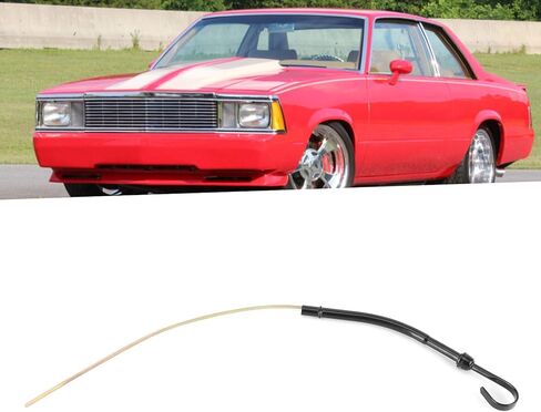 Oil Dipstick Tube Replacement Driver Side Fit for SBC 283 327 350 400 Engine 1955 to 1979 (Black) Other Accessories in Kuwait