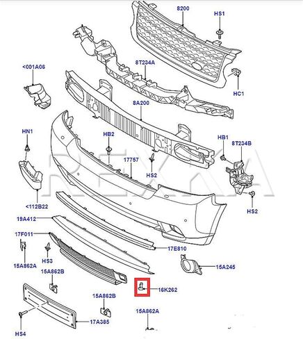 Rexka 20pcs Bumper Cover Retainer Tow Bracket Cover Body Liner Twist to Lock Retainer Clip for Land Rover LR012844 Discovery LR4 Range Rover Range Rover Sport Range Rover Velar in Saudi Arabia