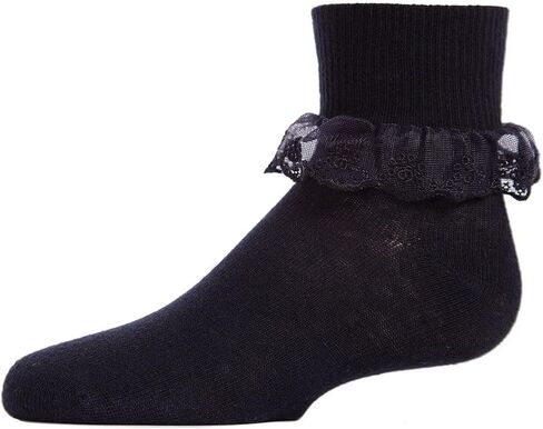 MeMoi Classic Lace Girls Ruffle Anklet Socks in Saudi Arabia