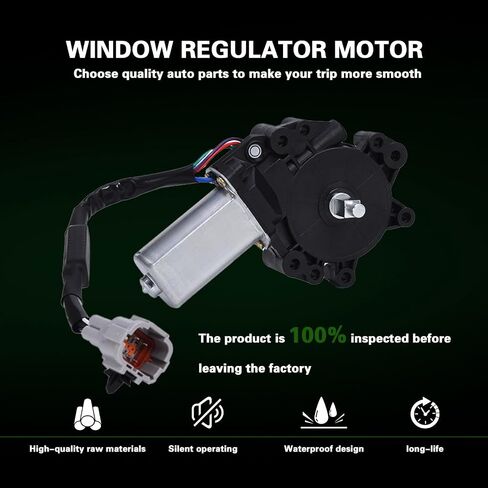 Power Window Lift Motor Compatible with Nissan Titan 2004-2014, Armada 2005-2014,Titan 2004-2014 & Infiniti QX56 2004-2011,Front Right Passenger Side,Replace # 80731-9FJ0A, 80731-ZT01A in Saudi Arabia