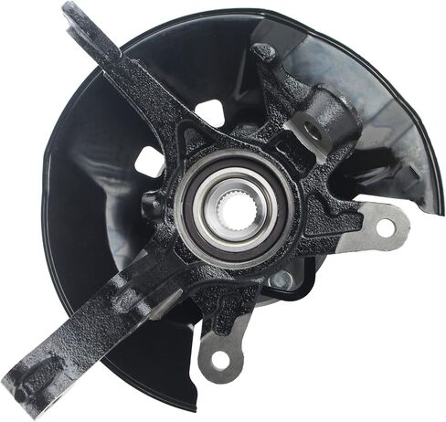 Steering Knuckle Wheel Hub Bearing Assembly Front Left Driver Compatible with Civic 1.8L 2012 2013 2014 2015 2016 in Saudi Arabia