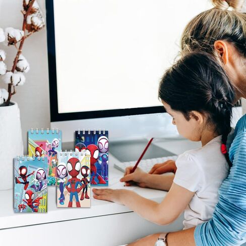 هدايا حفلات أعياد الميلاد من سبايدر فريندز، 24 قطعة من دفاتر الملاحظات الصغيرة لمستلزمات حفلات أعياد الميلاد من سبايدر فريندز in Kuwait