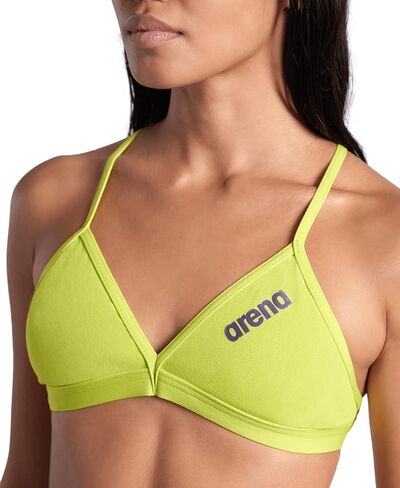 بدلة سباحة نسائية من ARENA Team Solid Swim Top Tie Back Athletic بيكيني فقط بدلة سباحة رياضية للسيدات للتدريب على السباحة التنافسية in Saudi Arabia