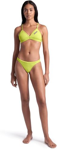 بدلة سباحة نسائية من ARENA Team Solid Swim Top Tie Back Athletic بيكيني فقط بدلة سباحة رياضية للسيدات للتدريب على السباحة التنافسية in Saudi Arabia