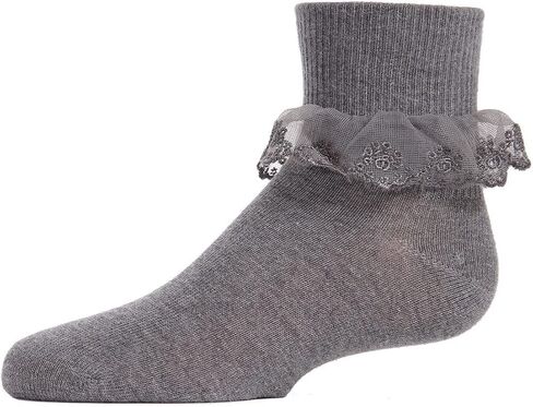 MeMoi Classic Lace Girls Ruffle Anklet Socks in Saudi Arabia