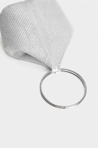 BABEYOND Women's Rhinestone Clutch Evening Bags Sparkly Glitter Round Handle Purse for 1920s Party Prom Wedding in Kuwait