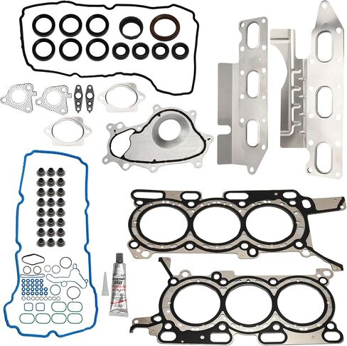أطقم جوانات الرأس من IRONTEK HS54988A مناسبة لفورد 2012-2014 لمجموعات جوانات رأس الأسطوانة F-150 # HGS4324 in Saudi Arabia