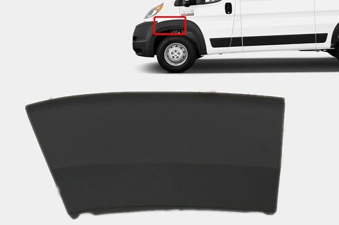 for RAM PROMASTER 2019-2023 Left Driver Side Trim MOLDING Cover Black (Fender Flare) in Saudi Arabia