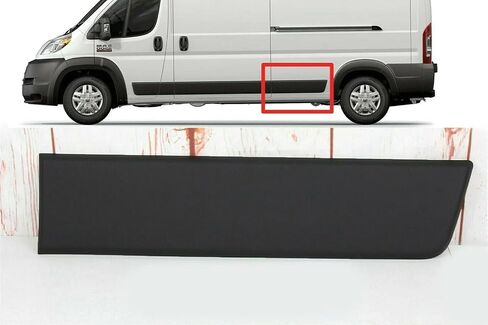 for RAM PROMASTER 2019-2023 Left Driver Side Trim MOLDING Cover Black (Fender Flare) in Saudi Arabia