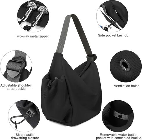 CONTAIL 18L Daily Shoulder Bag,Casual Tote Handbag,Water-Resistant Crossbody Bag with Removable Insulated Beverage Holder in Saudi Arabia