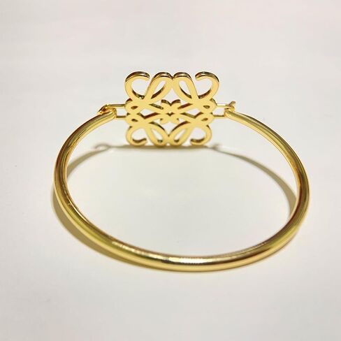 Women'S 18k Gold Geometric Bracelet, Luxurious Bracelet Designer Fashion Jewelry, Birthday Gift in Saudi Arabia