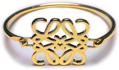 Women'S 18k Gold Geometric Bracelet, Luxurious Bracelet Designer Fashion Jewelry, Birthday Gift in Saudi Arabia