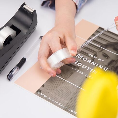 4 قطع شريط شفاف، 0.7 × 21.9 ياردة، بكرات شريط شفافة، عبوات شريط كبيرة للموزع، لفات إعادة ملء موزع الشريط الممتع، لفات الشريط، شريط تغليف الهدايا للمكتب، المنزل، المدرسة in Kuwait