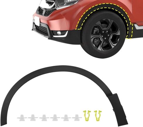 74165-TLA-A02 حاجز مضيئة متوافق مع Honda CR-V 2017 2018 2019 2020 2021 2022 يستبدل 74165TLAA02 74165 TLA A02 HO1290108 جانب السائق الأيسر الأمامي in Saudi Arabia
