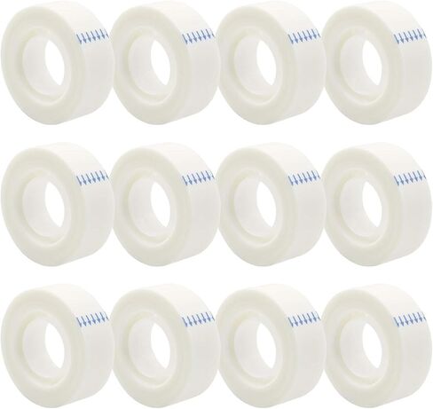 Invisible Tape Refills, 3/4 x 1,000 Inches, Tape for Office, Home, School - Tape Refill for Dispenser, Invisible On Paper - 3/4" x 1,000" - 3 Rolls in Saudi Arabia