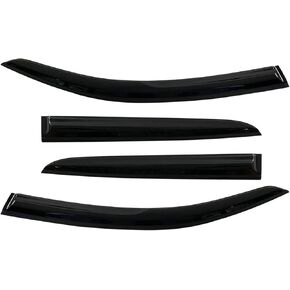 Window Vent Visors Shade Sun Rain Wind Guards Deflectors Cover Acrylic Outside Replacement for C-HR 2017-2020