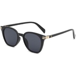 SHADOWLINE Vintage Round Sunglasses for Women, Trendy Cat Eye Design, TR90 Frame, UV400 Protection