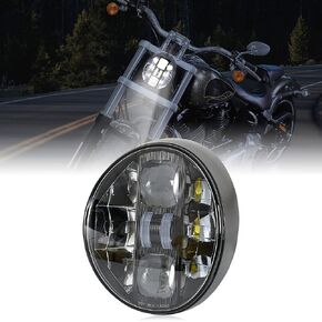 LED Headlight Assembly for Harley Breakout, Full LED Head Light Front Lamps with High Low Beams for Harley Davidson Softail Breakout 2015-2022 Accessories