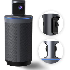 NexiGo Meeting 360 (Gen 2), 8K Captured AI-Powered Framing & Speaker Tracking, Plug & Play, 1080p HD 360-Degree Smart Video Conference Camera, 8 Noise-Cancelling Microphones