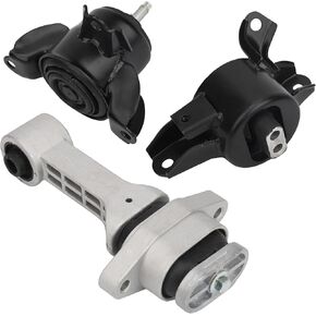 BRTEC Front Rear Left Engine Motor and Tran Mount Set for 2011-2016 Hyundai Elantra 1.8L w/AUTO Transmission