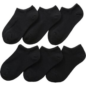 Jefferies Socks Boys 2-7 Seamless Capri Liner 6 Pair Pack