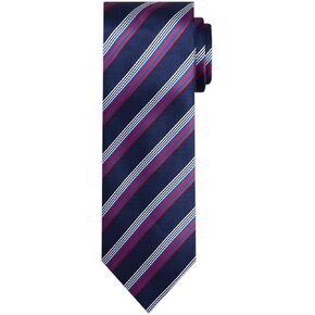 Jacob Alexander Men's Woven Chevron Stripes Pattern Regular or Slim Neck Tie