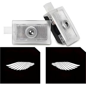 2Pcs for Dodge Avengers 2008-2014, Dodge Charger 2006-2023, Dodge Universal 2005-2008 Never Fading Door Light Logo, LED Welcome Light Accessories