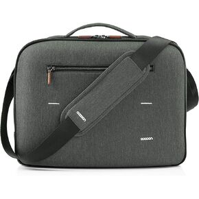 Cocoon MCP3302GF Graphite 15" Brief with Built-in Grid-IT!® Accessory Organizer (Graphite Gray)