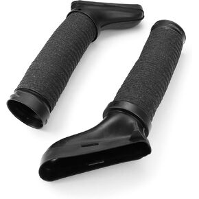 FEXON 2PCS Air Cleaner Intake Duct Hose Right + Left Side Replacement for 2010 2011 2012 Mercedes GLK350 Base 4Matic 3.5L 2720902982 2720902882