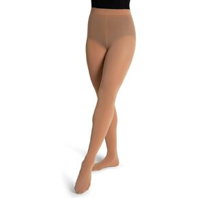 Capezio Ultra Soft Transition Tight مع درزة خلفية، Caramel، S/M