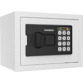 Safe Box with Digital Electronic Security Keypad,Mini Small Safe,Money Safe,Wall or Cabinet Safe for Home/Office/Travel/Business Use