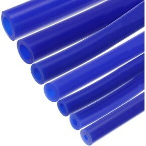 MECCANIXITY Vacuum Silicone Tubing Hose 1/8" 5/32" 3/16" 1/4" 5/16" 3/8" 1/2" ID 1/8" Wall Thick 10ft Blue High Temperature for Engine