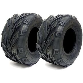 MMG Set of 2 ATV Tubeless Type Tires Size 16x8x7 (16x8-7) (P133) Front or Rear